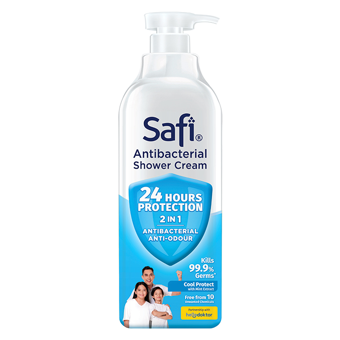 SAFI Anti-bacterial Shower - Cool Protect / Bottle (950g)